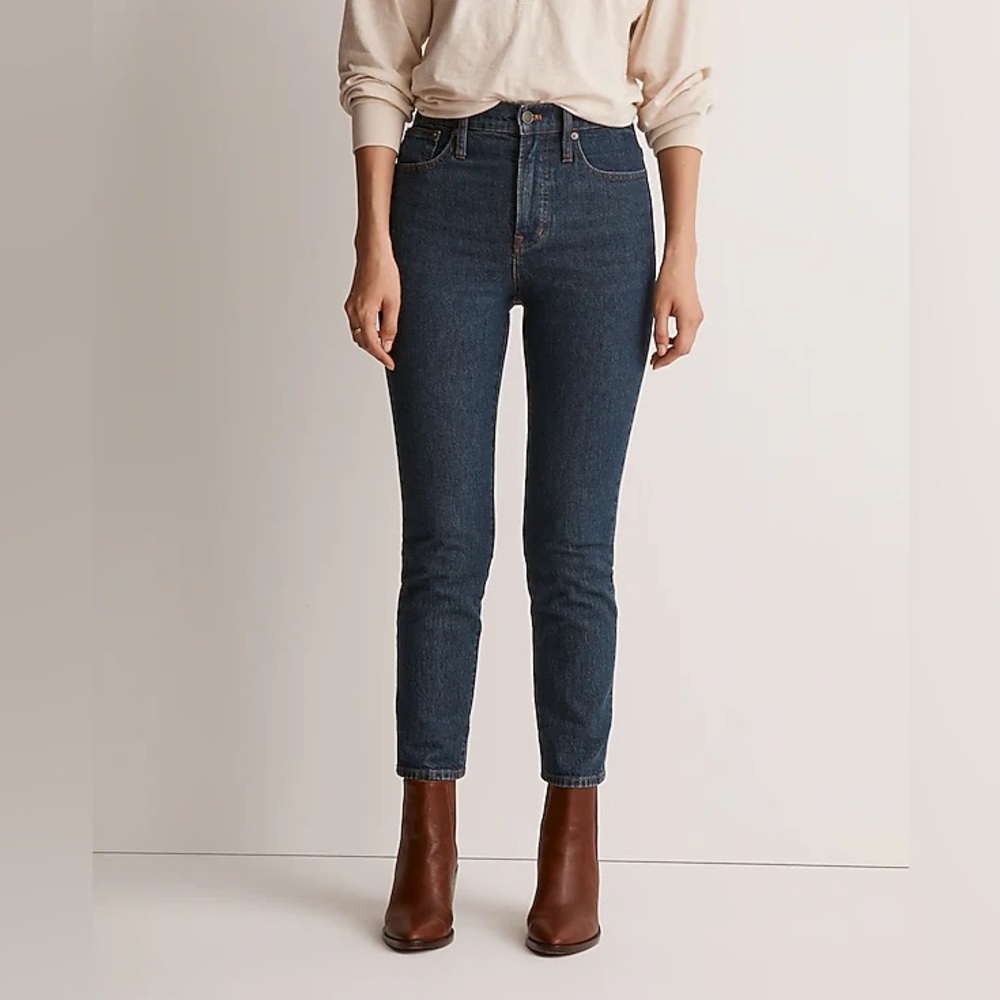 NEW Madewell Women's Perfect Vintage Straight Jean Size 31 NWT NA919 Haight Wash